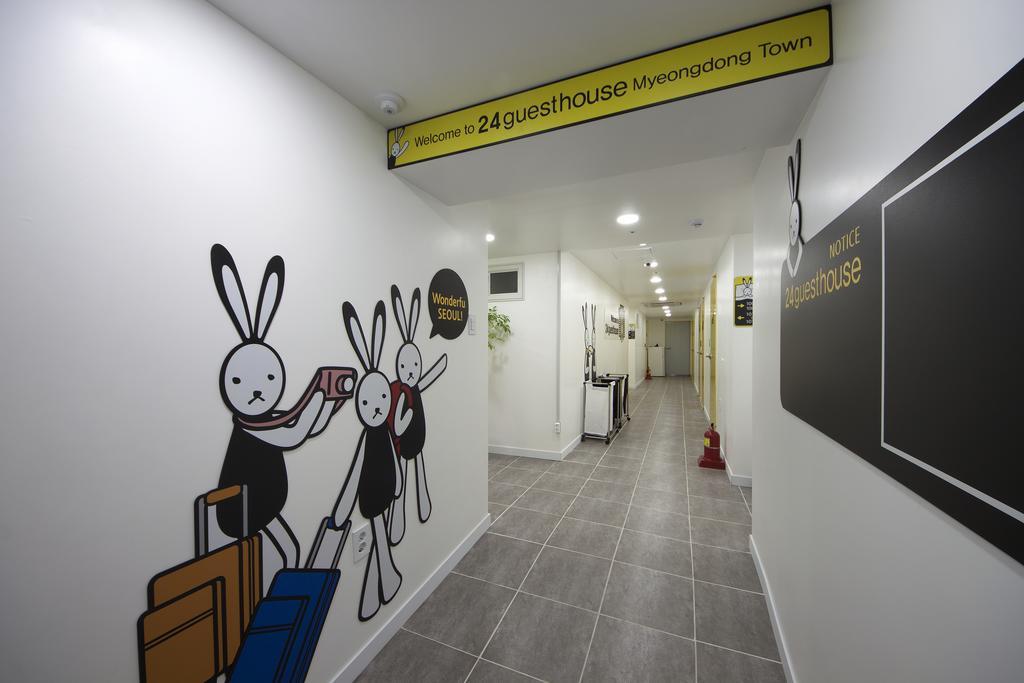 24 Guesthouse Myeongdong Town Seul Esterno foto